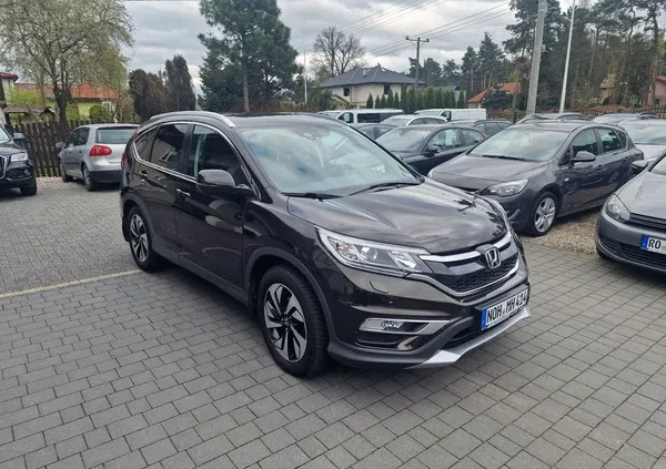 mazowieckie Honda CR-V cena 70800 przebieg: 132000, rok produkcji 2015 z Ostrzeszów